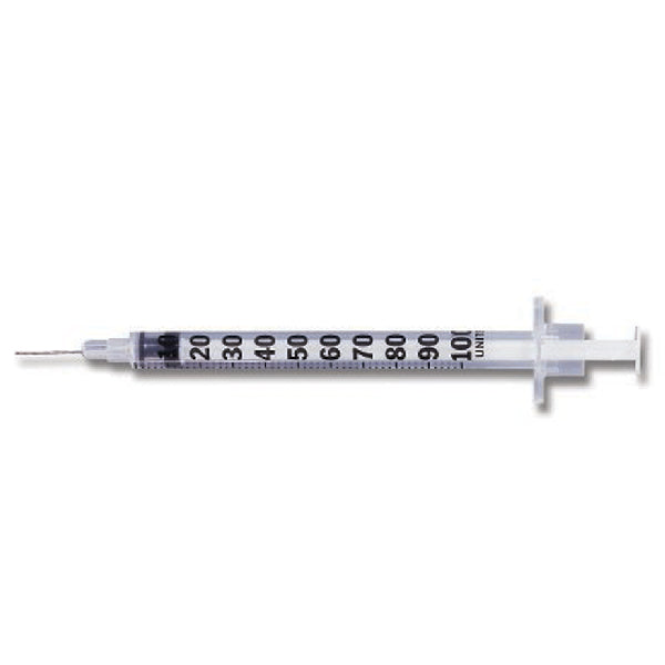 Embecta BD Microfine Insulin Syringe 27 Gauge x 5/8 Inch,  1 mL, 100/Box | Mountainside Medical Equipment 1-888-687-4334 to Buy