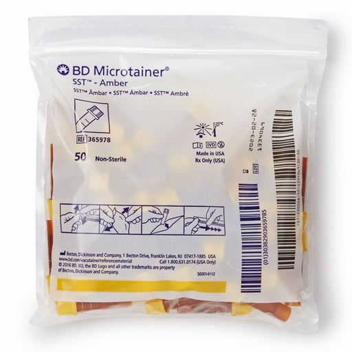 BD Microtainer SST Amber Capillary Blood Collection Tubes by BD