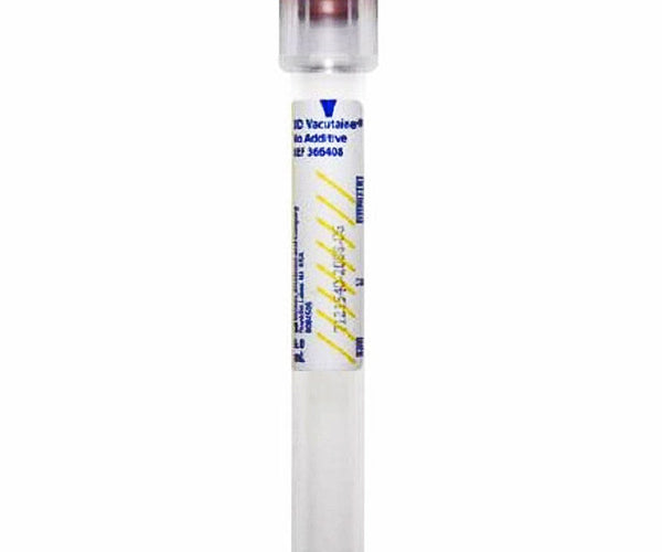 BD Vacutainer No Additive (Z) 6 mL Blood Collection Tubes ...