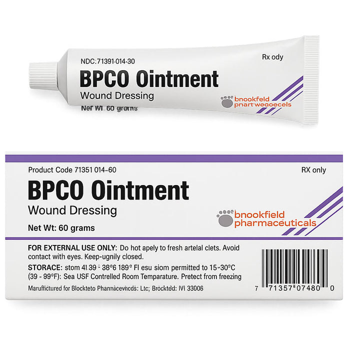 BPCO Ointment Wound Care Dressing 60 gram Tube by Brookfield Pharma