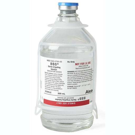 BSS Balanced Salt Solution Sterile Irrigating Ophthalmic Solution 500 mL