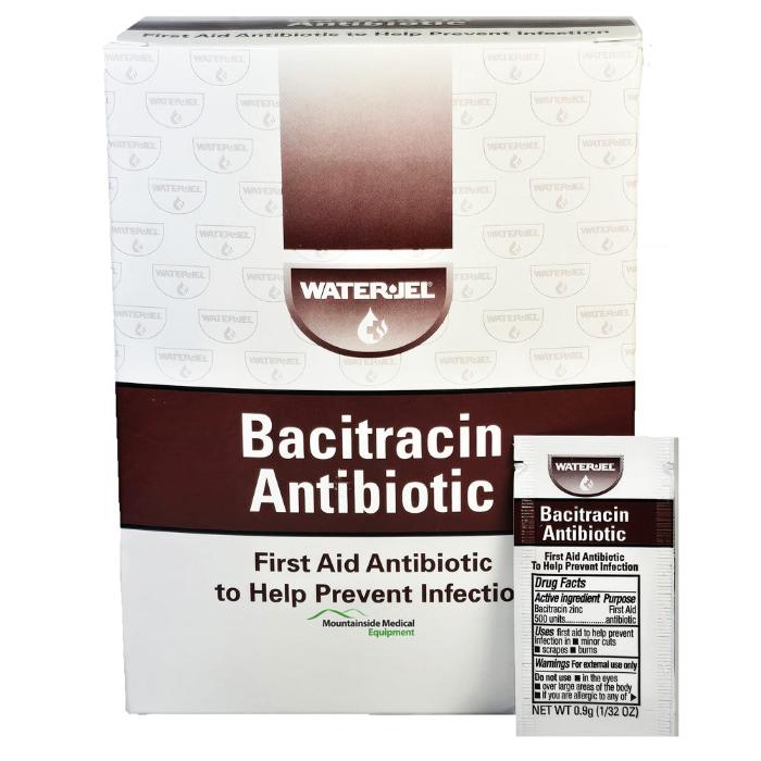 Basitrasin Merhem Bacitracin Antibiotic First Aid Ointment Packets by Waterjel ...