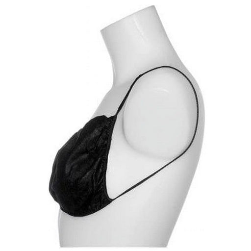 Backless Bra, Black, Disposable Side View
