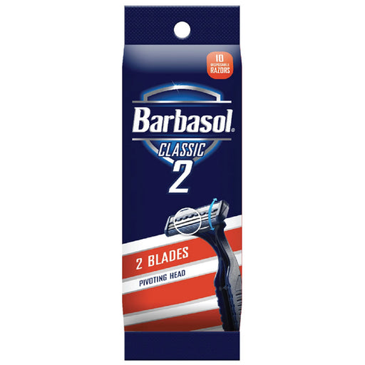 Perio Products Barbasol Classic 2 Disposable Razors 10 Pack | Buy at Mountainside Medical Equipment 1-888-687-4334