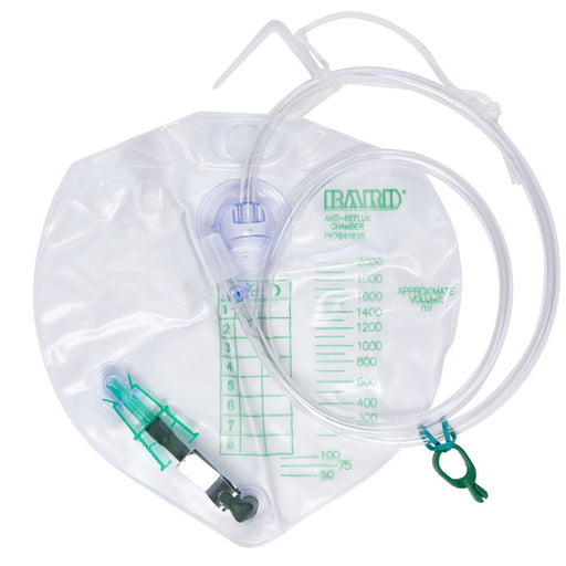 Bard 154002 Urinary Drainage Bag with Anti-Reflux Valve