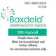 Baxdela Delafloxacin 300 mg Injection Powder Vial 10 Pack (RX)