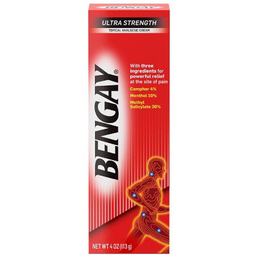 Analgesic Joint & Muscle Rub | Bengay Ultra Strength Pain Relieving Cream 4 oz