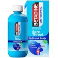 Betadine Sore Throat Oral Antiseptic Medicated Gargle Mouthwash, Mint Flavor