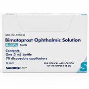 Bimatoprost Ophthalmic Solution 0.03% by Sandoz