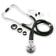 Sprague Stethoscope, 22 inch Double Tube, Dual Head and Double Sided Chestpiece