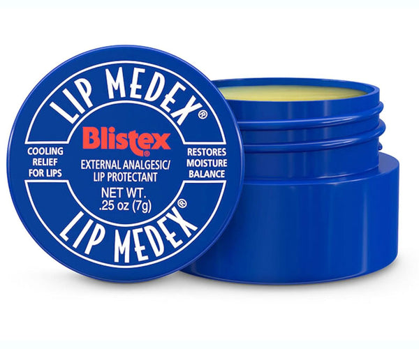 medex bac water Blistex Medicated Lip Medex Jar 0.25 oz — Mountainside Medical