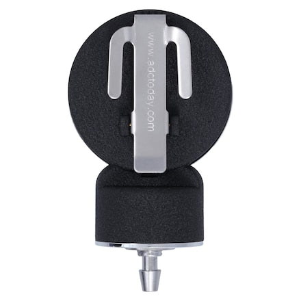 Blood Pressure Gauge backside Vew with Clip.