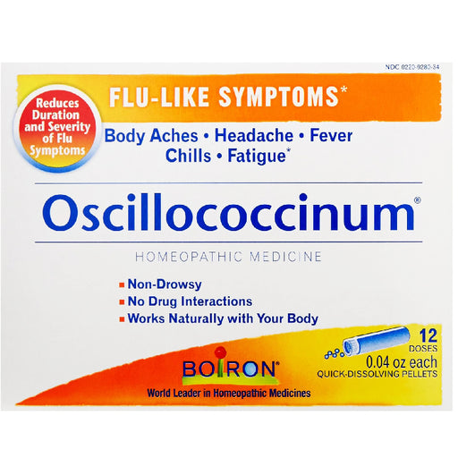Buy Emerson Healthcare Boiron Oscillococcinum Homeophathic Medicine for Flu like Symptoms 12 Quick-Dissolving Pellets  online at Mountainside Medical Equipment