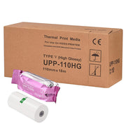 Ultrasound Video Paper Black and White High Gloss without Grid 10/Box