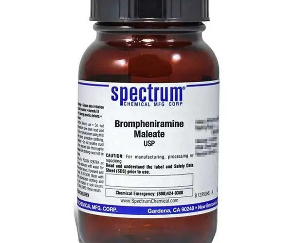 Brompheniramine Maleate USP: Allergy Relief Compounding API ...