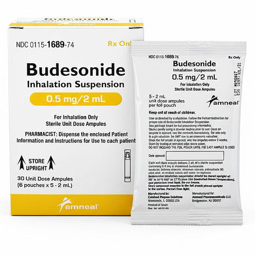 Budesonide Inhalation Suspension 0.5 mg by Amneal Pharmaceuticals