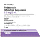 Budesonide Inhalation Suspension 0.5mg / 2 mL Single Unit-Dose Vials (Rx) 30 Individually wrapped