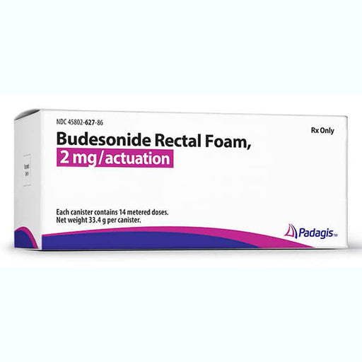 Budesonide Rectal Foam 2 mg Actuation