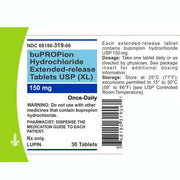 Bupropion Hydrochloride 150 mg by Lupin Pharma