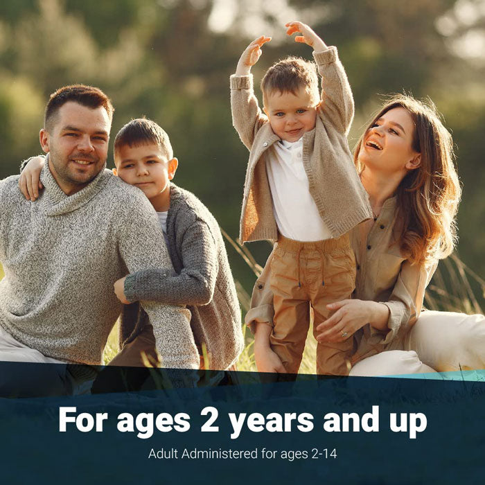 COVID-19 Test Kit for 2 years old and up: Safe, easy-to-use, reliable home testing for early virus detection and health safety assurance.