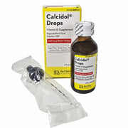Calcidol Drops Oral Vitamin D Supplement with Dropper