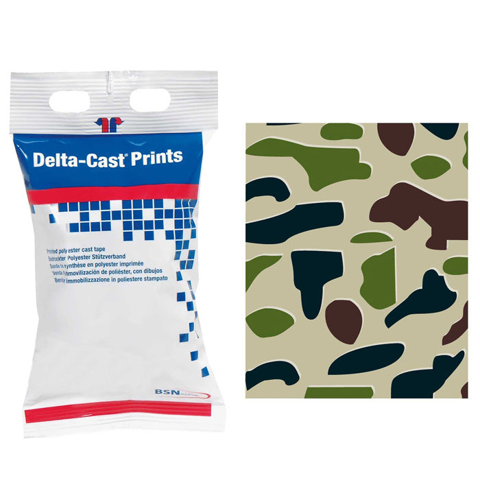 Outer Cast Label Cast Tape Camouflage Print by Delta-Cast Prints 3 inch x 12 Foot (10/B ...