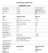 Carbidopa USP For Compounding (API) 5 g 25 g 100 g 500 g
