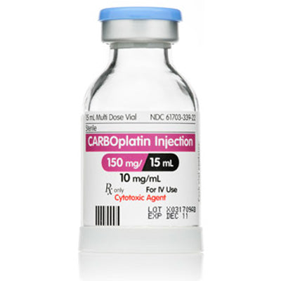 Carboplatin for Injection 150mg / 15 mL Multiple Dose Vial 15 mL 