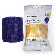 Fiberglass cast tape in purple color, 2-inch width, water-activated resin, 4 yards length, used for fracture casting, SKU: 115-2X