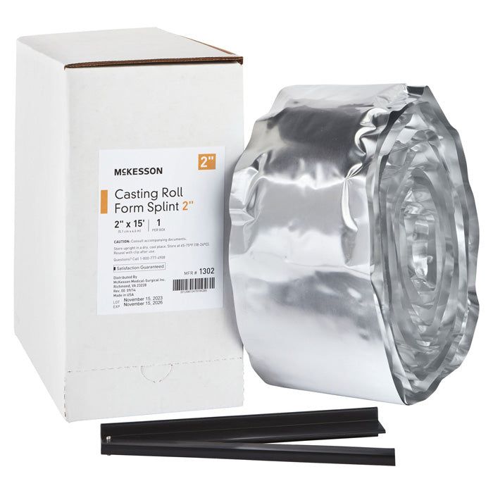 Casting Roll Form Splints, Fiberglass White — Mountainside Medical