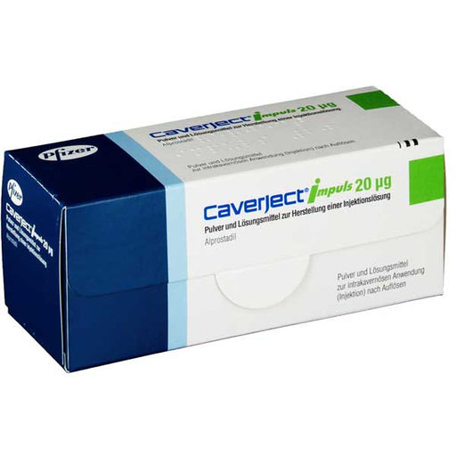 Caverject Impulse Alprostadil Kit 20 Microgram