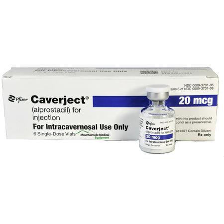 Coverject Inject Caverject Impulse (Alprostadil for Injection) 20 mcg, 6/Box ...