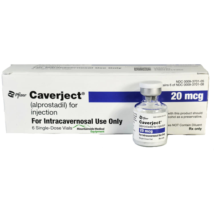 Coverject Inject Caverject Impulse (Alprostadil for Injection) 20 mcg, 6/Box ...