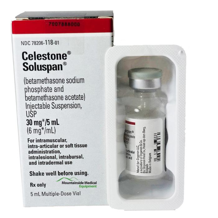 Celestone Soluspan Injection: Allergy & Joint Relief — Mountainside Medical