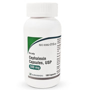 Cephalexin 500mg Capsules 100 Count by Aurobindo Pharma USA