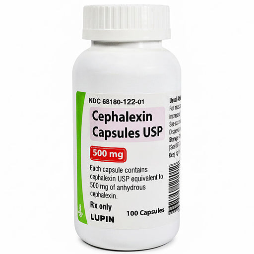 Cephalexin Capsules 500 mg Capsules by Lupin