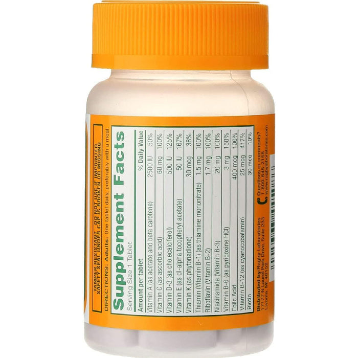 Major Rugby Labs Cerovite Senior Vitamin & Mineral Supplement 60 Tablets | Buy at Mountainside Medical Equipment 1-888-687-4334