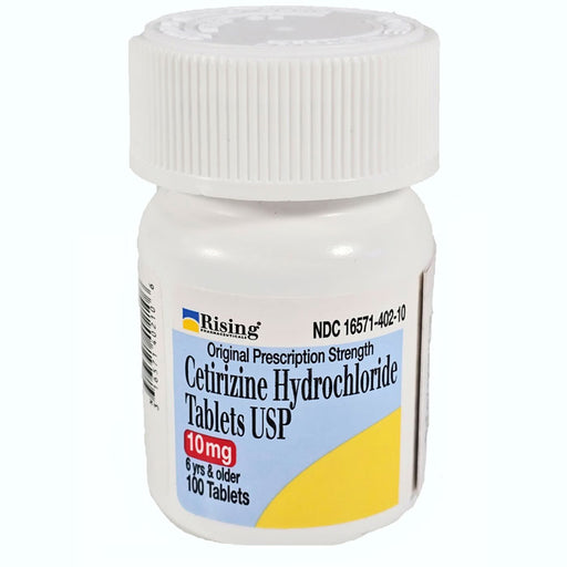 Cetirizine Allergy Relief Tablets 10 mg by Rising Pharma