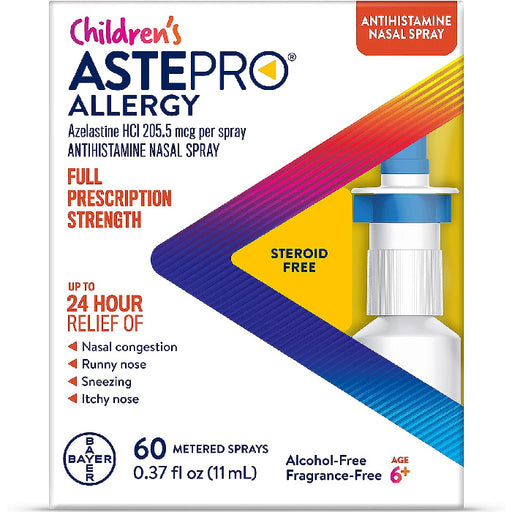 Buy Bayer Healthcare Children's Astepro Allergy Nasal Spray 24-Hour Allergy Relief, Nasal Congestion, Runny Nose, 60 Metered Sprays  online at Mountainside Medical Equipment