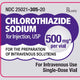 Chlorothiazide Sodium injection 500 mg Powder Vial (RX)