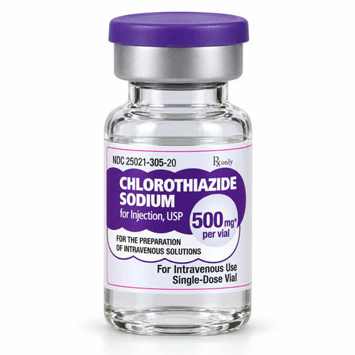 Chlorothiazide Sodium injection 500 mg