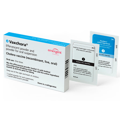 Shop for Cholera Vaccine Vaxchora (Recombinant Live Oral) Single-dose 100mL  **Refrigerated Item used for Cholera Vaccine