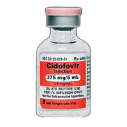 Cidofovir Injection 375 mg/mL Single Dose Vial, Preservative Free 5 mL