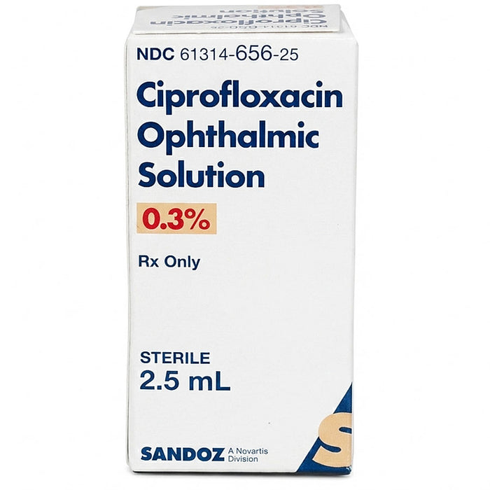 Ciprofloxacin Ophthalmic Solution by Sandoz