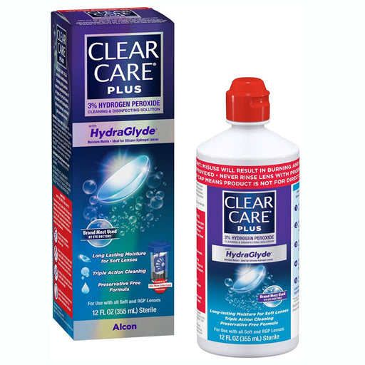 Clear Care Plus Cleaning & Disinfecting Contact Lens Solution