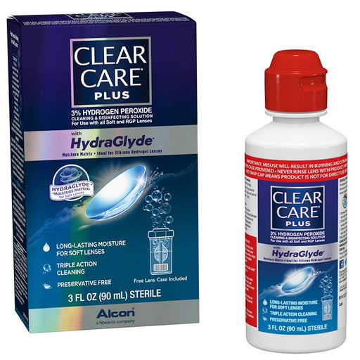 Clear Care Plus Contact Lens Cleaning and Disinfecting Solution