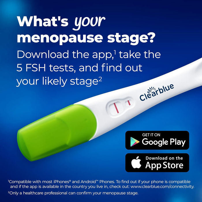 Menopause Stage Indicator Test Kit app download: Access easy tracking and results analysis for women's hormonal health and wellness management.