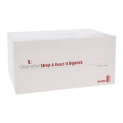 Clearview Strep A Exact II Dipstick Test Kit Throat Swabs Sample Abbott Rapid Dx North America 4581225020