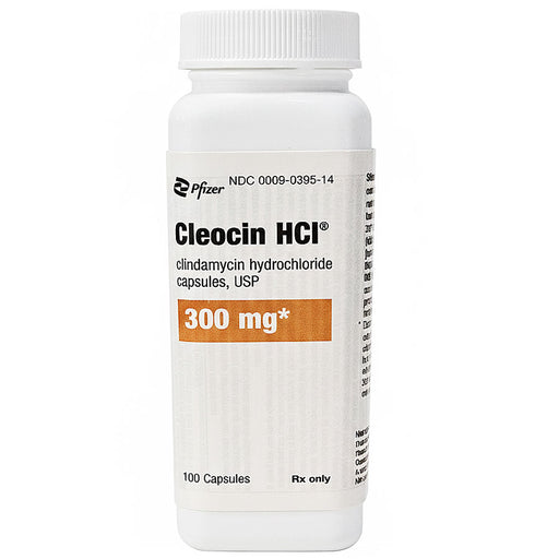 Cleocin Clindamycin hydrochloride 300 mg Capsules by Pfizer