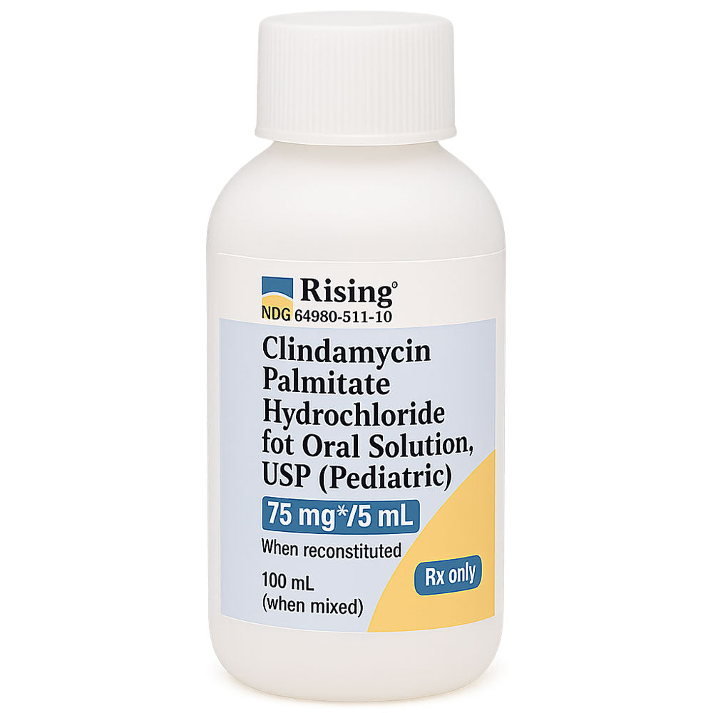 Clindamycin Palmitate Hydrochloride Oral Solution (Pediatric) 75 mg/5 mL when Reconstituted